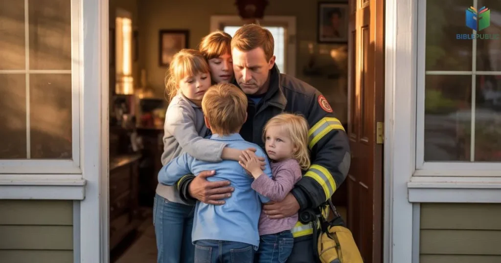 Bible verses for firefighters protection, family prayer and hope for firefighters safety during emergency service