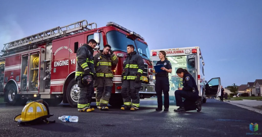 Bible Verses for First Responders facing stress, danger, and demanding calls