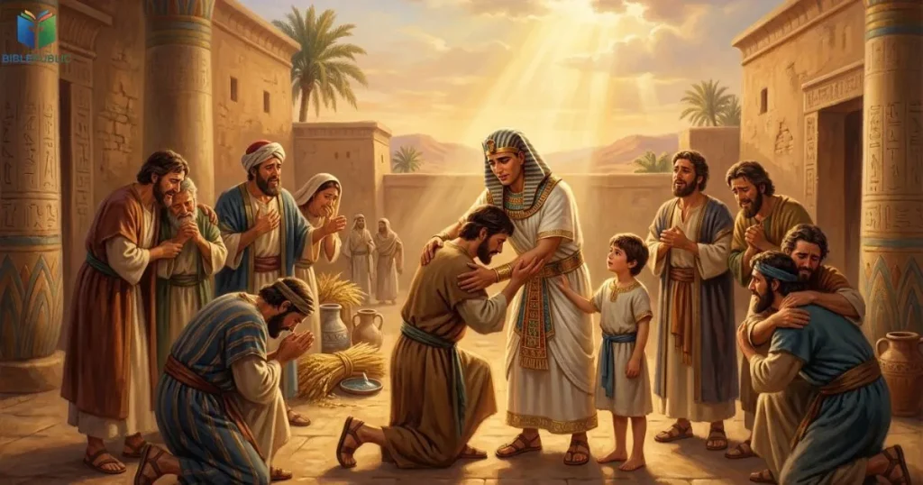 Biblical examples of forgiveness, reconciliation, hope, and God’s purpose