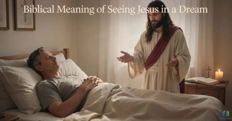Biblical Meaning of Seeing Jesus in a Dream with Jesus appearing to a sleeping believer