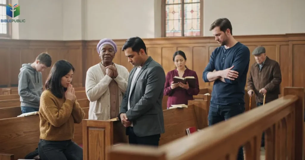 Churches praying together for lasting growth, unity, discipleship, and revival
