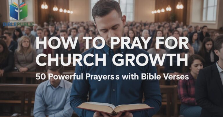 How to Pray for Church Growth: 50 Powerful Prayers with Bible Verses