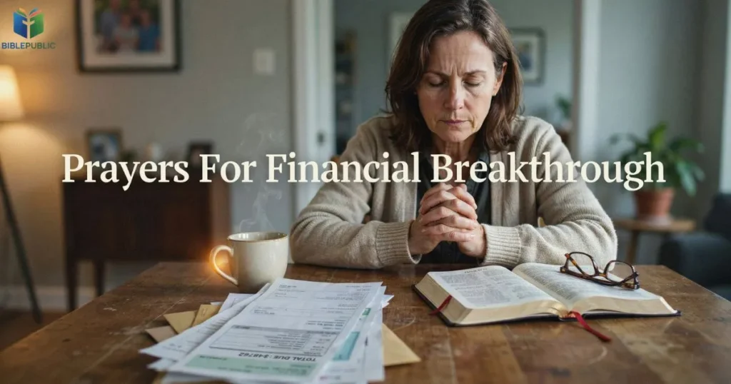 Prayer for urgent financial needs, bills, provision, peace, and God's guidance