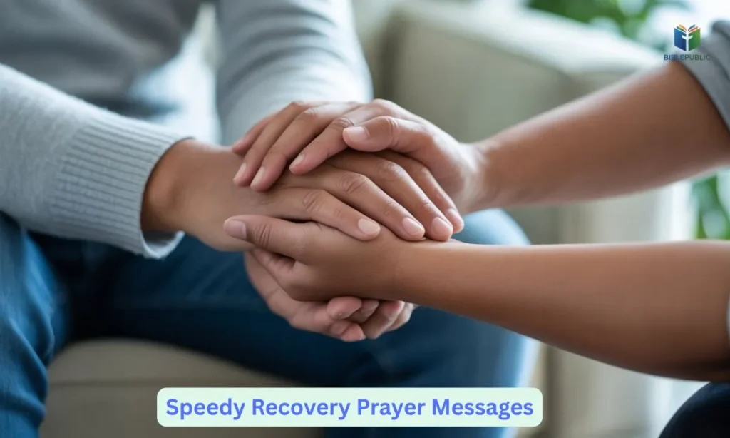 Hands holding each other to provide comfort and emotional support, symbolizing the importance of sending speedy recovery prayer messages.