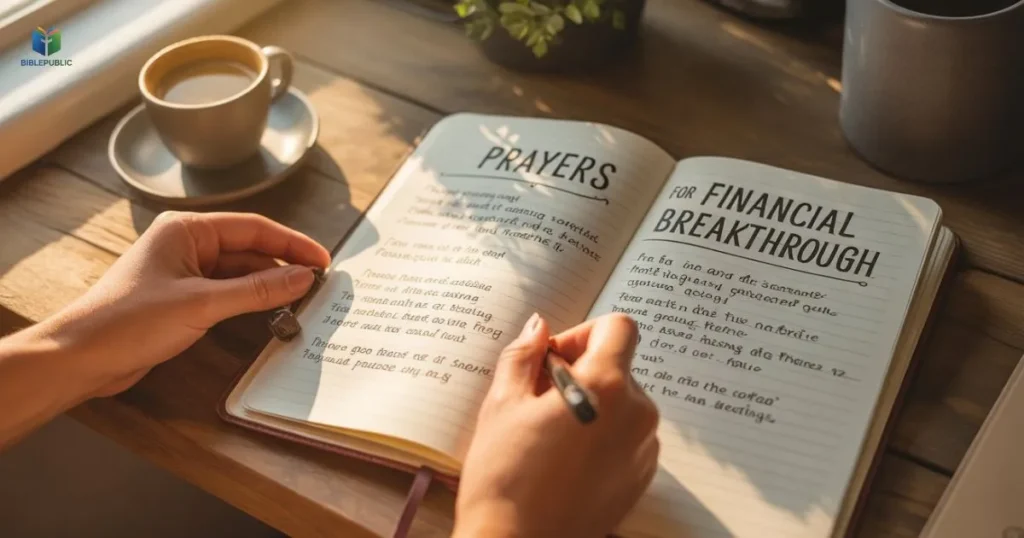 Learning how prayers for financial breakthrough guide believers toward clarity and faith.