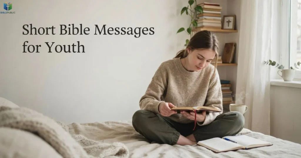 Short Bible Messages for Youth connecting Scripture with faith and everyday Christian life