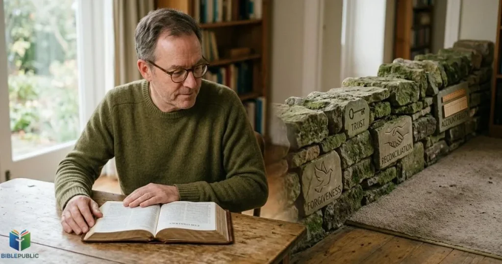 Biblical forgiveness, healthy boundaries, trust, reconciliation, and accountability