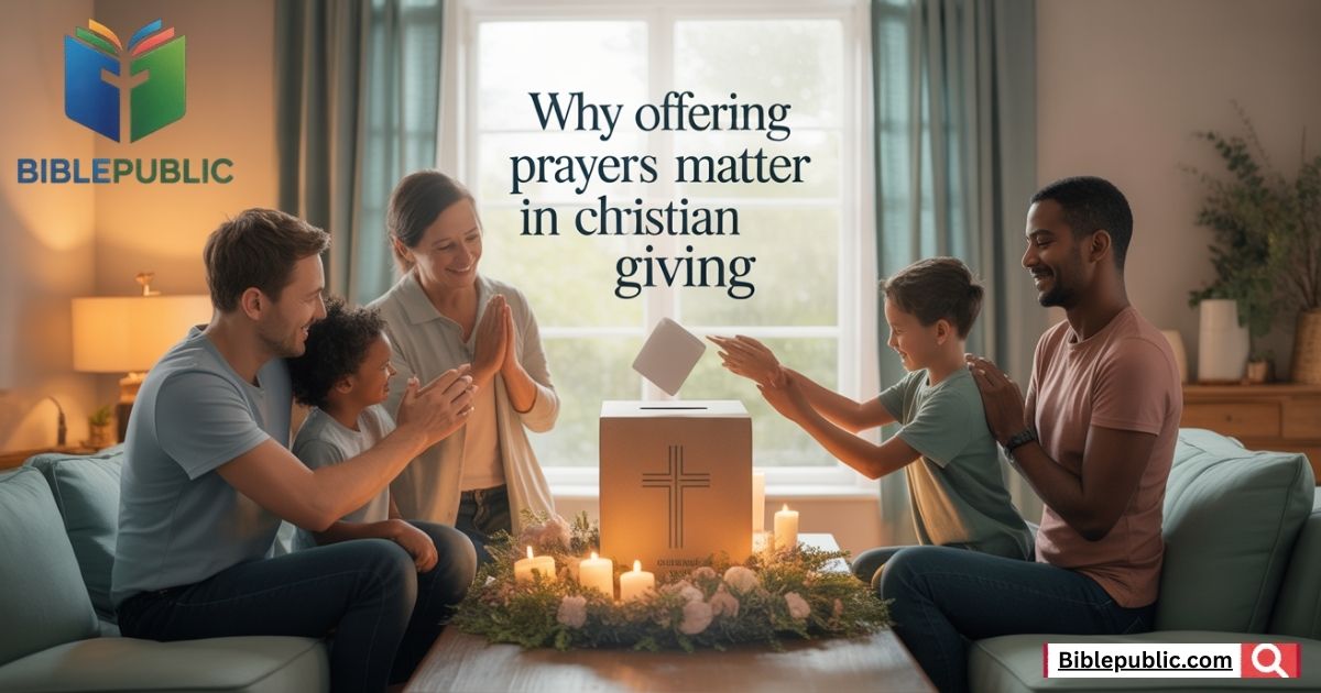 why-offering-prayers-matter-in-christian-giving