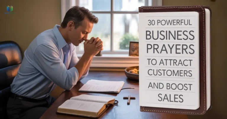 Faith-based business prayers to attract customers and boost sales with spiritual guidance.