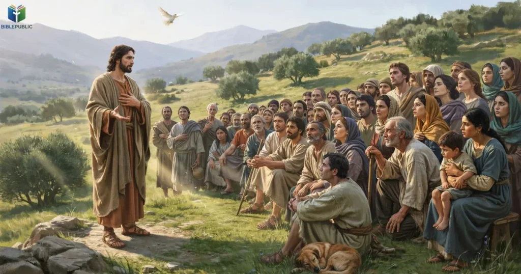 Jesus teaching Bible Verses About Forgiveness through mercy, grace, and compassion