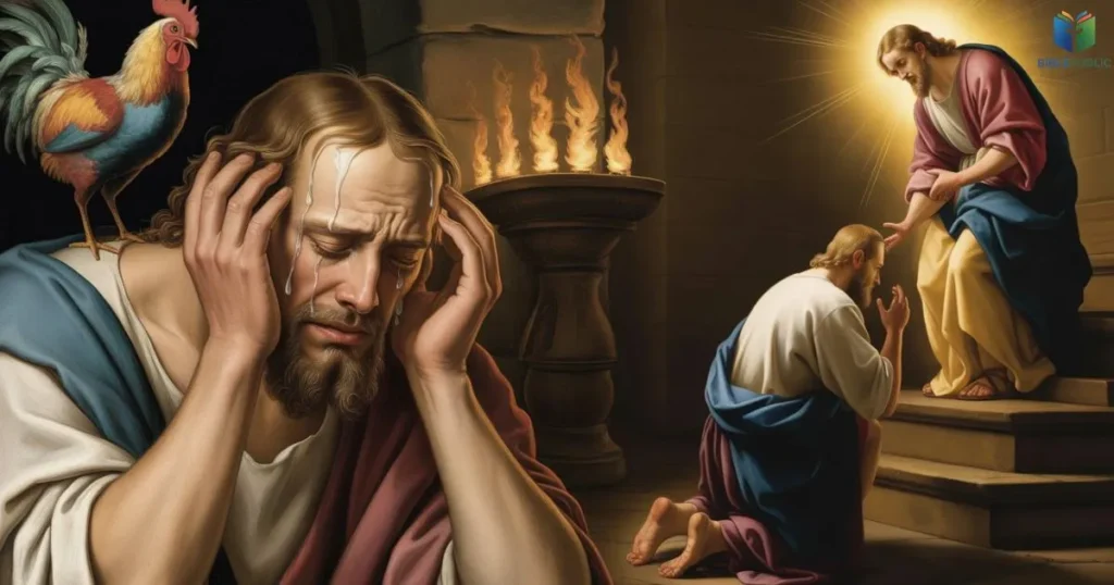 Biblical Meaning of the Name Peter failure denial restoration forgiveness faith journey in Bible story