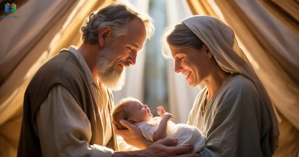 Biblical meaning of Isaac miraculous birth covenant promise Genesis Sarah Abraham divine fulfillment faith story