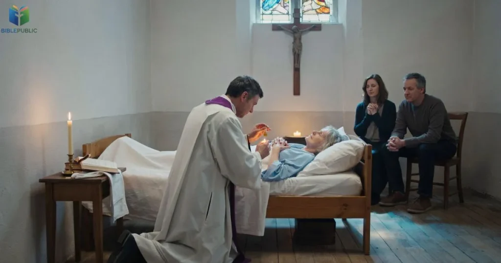 Catholic teaching on healing through Christ, prayer, sacraments, and faithful trust in God's mercy