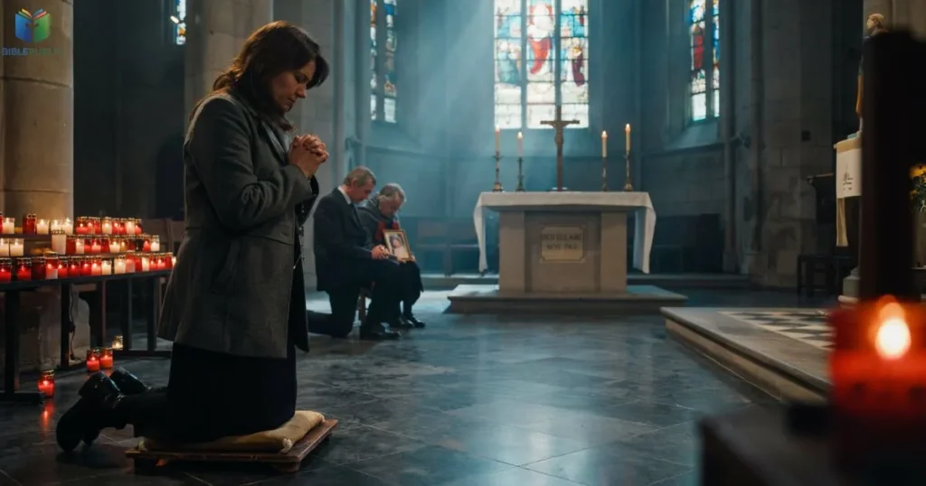Catholic Prayers for the Dead during Mass, remembrance, and All Souls' Day devotion