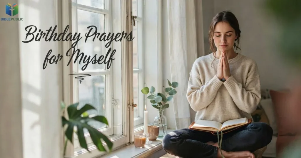 Personal Birthday Prayers for Myself showing faith, gratitude, and spiritual reflection with God