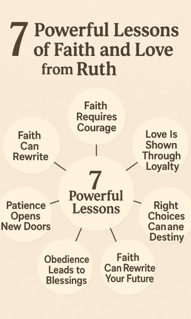 7 Powerful Lessons of Faith and Love from Ruth in the Bible with practical guidance