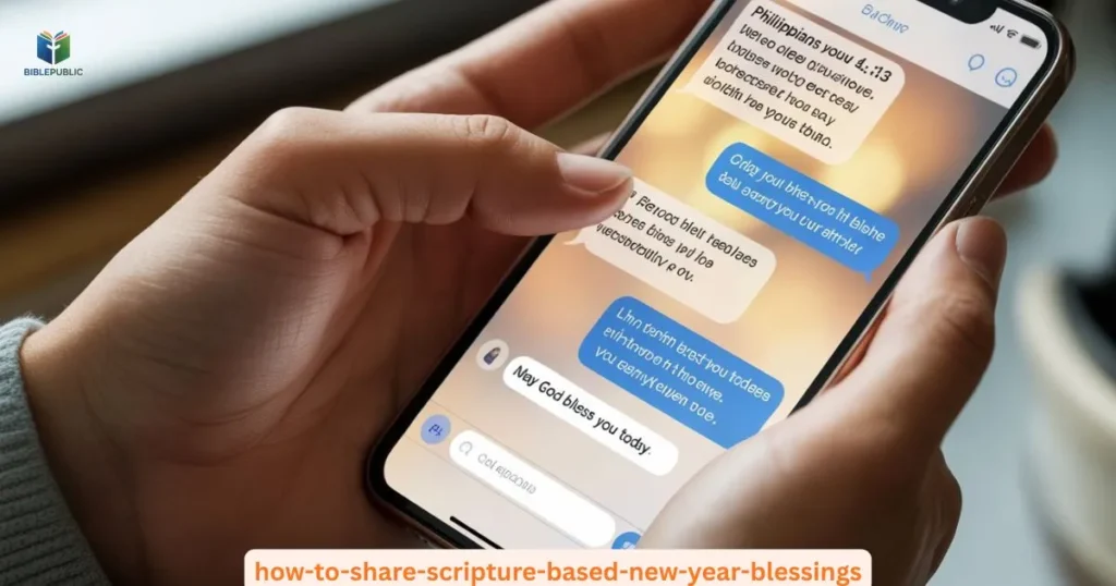 How to share Scripture-based New Year Blessings: inspire hope, faith, and positivity with loved ones.