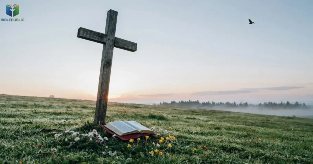 Jesus Christ gives hope through Bible Verses About Hope, salvation, grace, resurrection, and faith