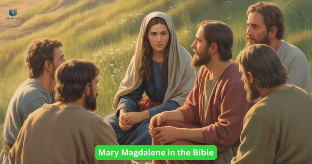 Mary Magdalene in the Bible among Jesus’ disciples, showing loyalty, discipleship, and early Christian faith
