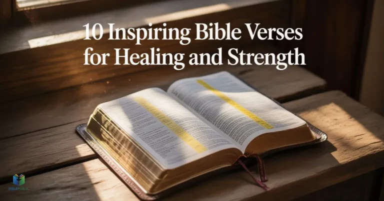 10 inspiring Bible verses for healing and strength to restore hope and spiritual resilience