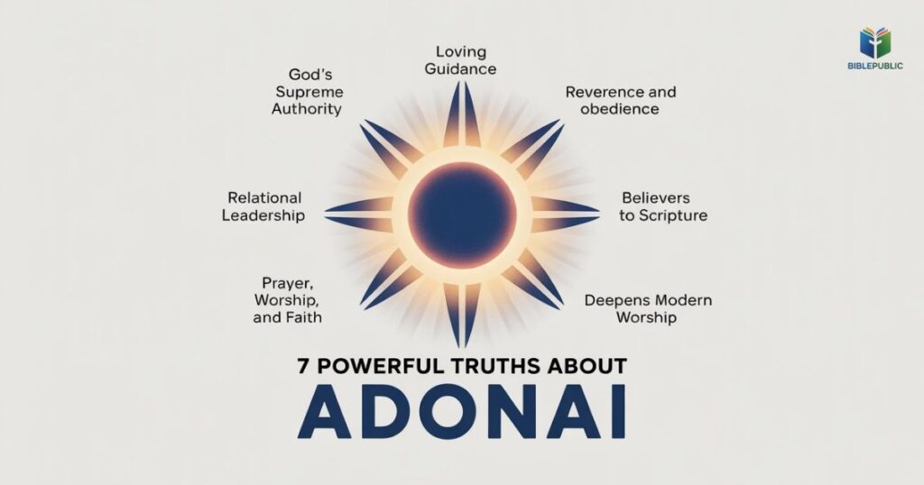 Discover 7 powerful truths about Adonai meaning in the Bible inspiring faith, devotion, and worship.
