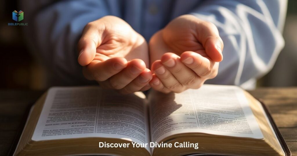 Discover your divine calling through prayer, reflection, and spiritual guidance from Scripture.