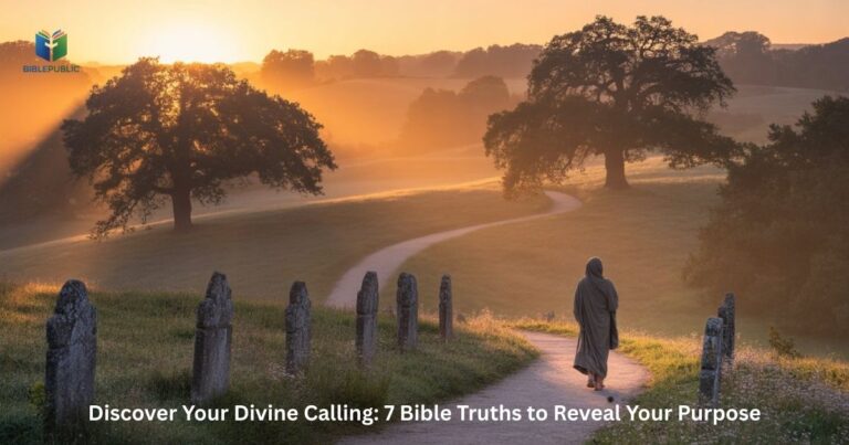 Discover your divine calling with Bible truths guiding faith, purpose, and spiritual clarity.