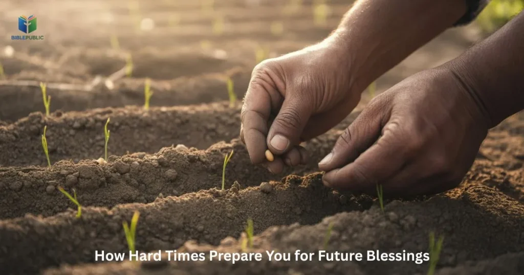 Divine purpose during hard times guides preparation for blessings, growth, and faith building