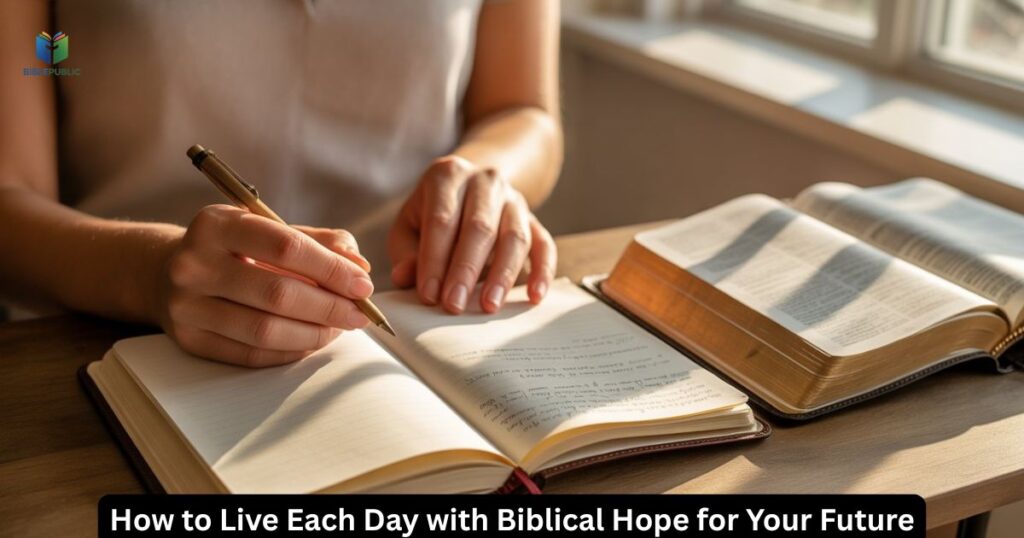 Biblical Hope for Your Future strengthened by daily Scripture study, prayer, and spiritual reflection.