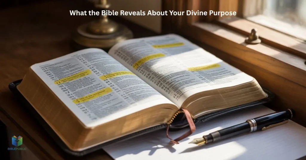 Learn what the Bible reveals about your divine purpose and spiritual growth through Scripture.