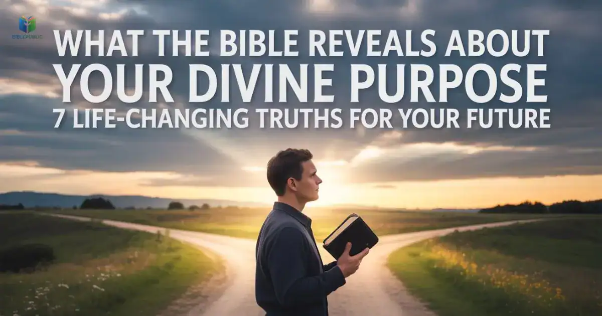 Discover what the Bible reveals about your divine purpose and God’s direction for your future