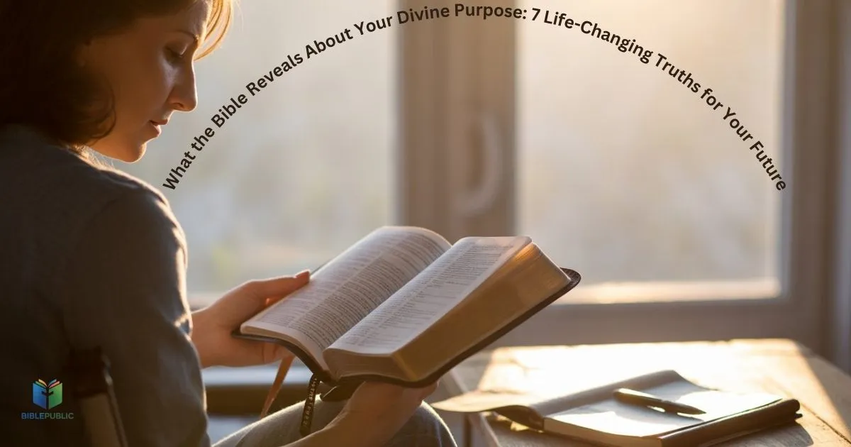 Discover what the Bible reveals about your divine purpose with life-changing biblical truths.