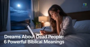 Dreams about dead people reflecting spiritual growth, comfort, and biblical insight for emotional healing.