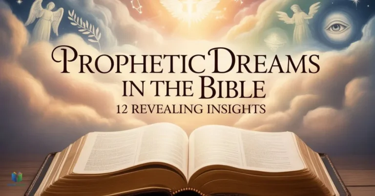 Prophetic dreams in the Bible revealing spiritual visions and divine guidance for believers today.