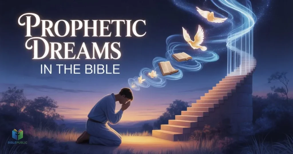 Understanding prophetic dreams in the Bible showing God’s messages, spiritual visions, and divine instruction.