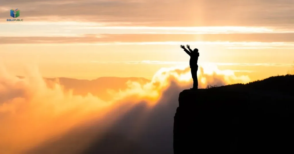 Developing spiritual strength during difficult times through prayer and reflection on faith and God’s guidance.