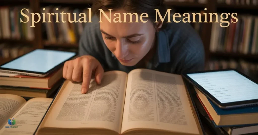 Finding Spiritual Name Meanings that fit personal values, cultural roots, and spiritual alignment.