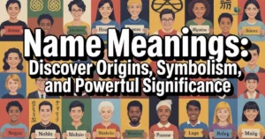 Explore name meanings with origins, symbolism, and spiritual significance to inspire personal identity.
