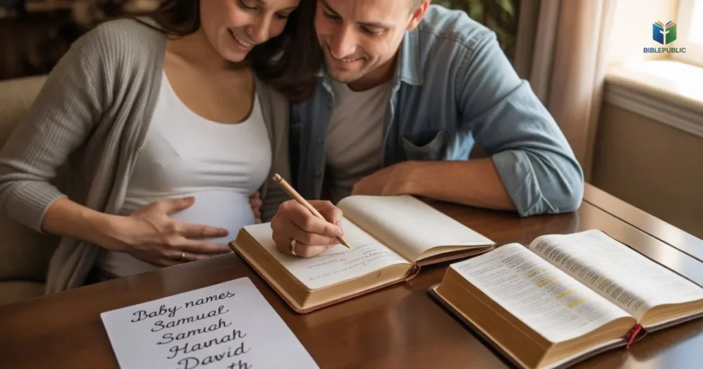 Step-by-step guide to choosing meaningful biblical baby names with blessings, faith, and Christian inspiration