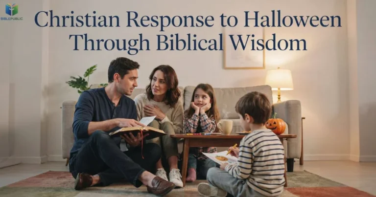 Christian Response to Halloween through biblical wisdom and family faith