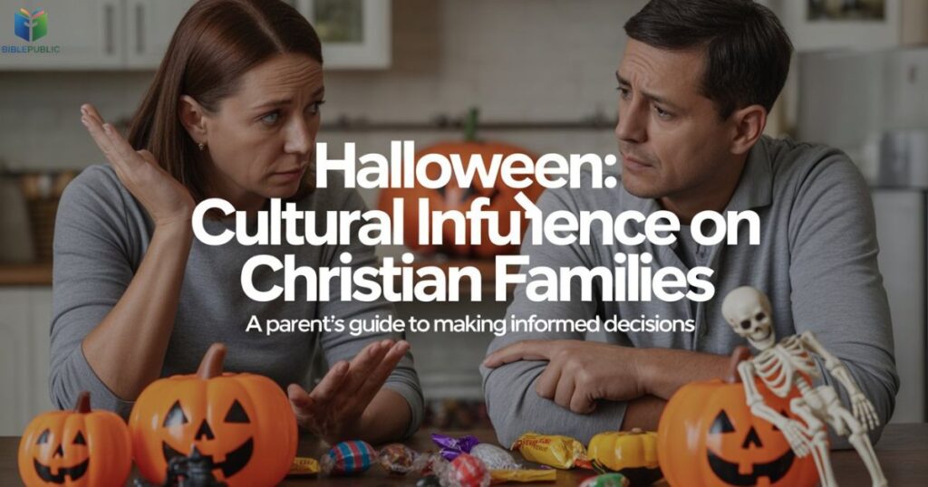 Christian concerns about Halloween biblical wisdom family discussion cultural awareness faith