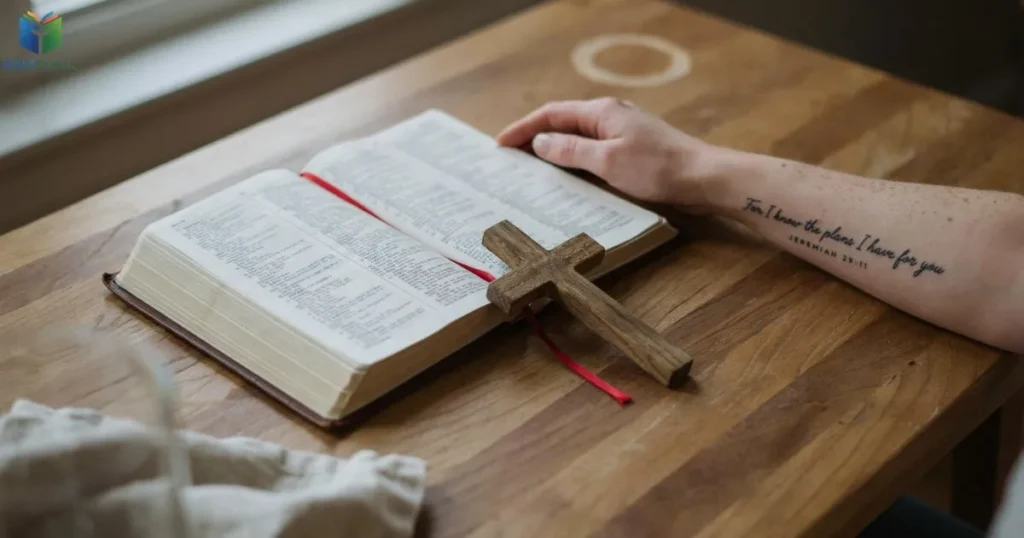 Bible Verse Tattoos with Meaning reflecting Christian faith, Scripture, and God's promises