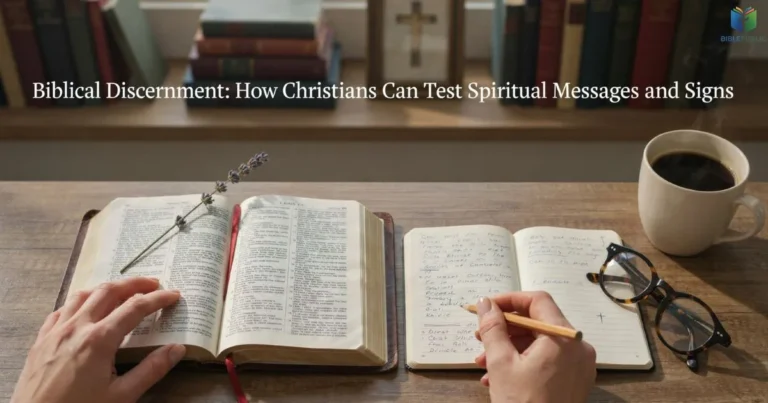Biblical Discernment for testing spiritual messages, signs, and biblical truth