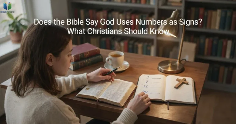 Does the Bible Say God Uses Numbers as Signs? Biblical numbers and signs