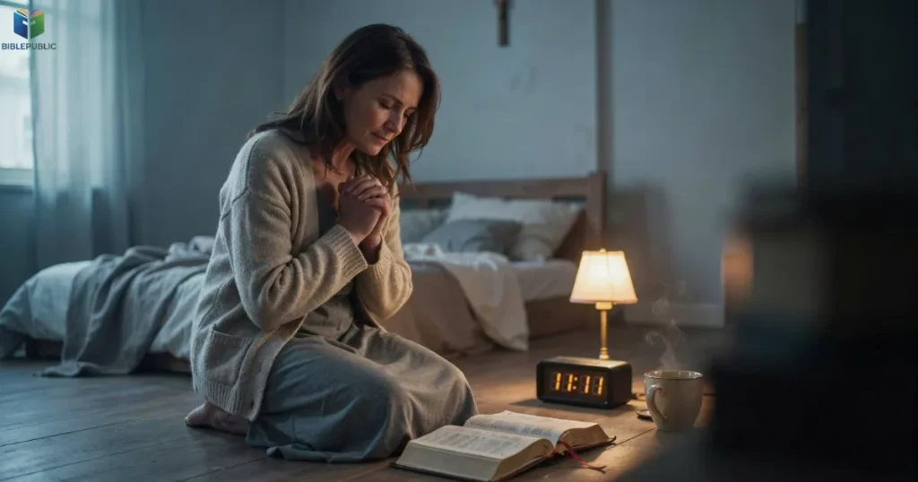 Christian response to repeating numbers through prayer, Scripture, and faith