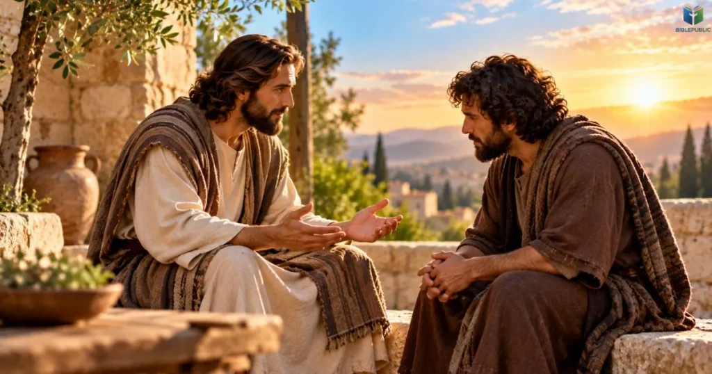 Christians showing mercy and kindness toward someone who hurt them