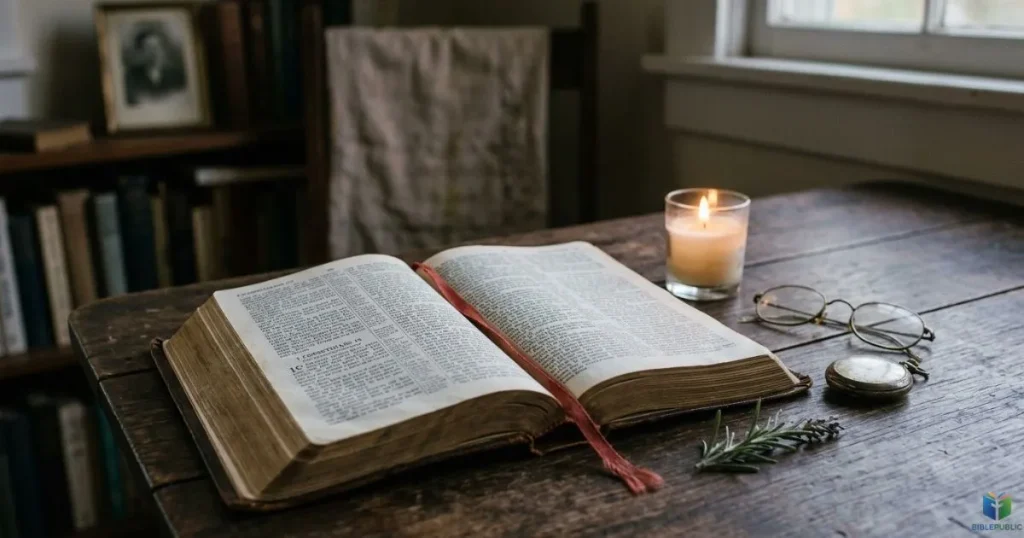 Open Bible representing Scripture’s teachings about death, resurrection, and Christian hope
