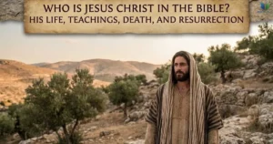 Who Is Jesus Christ in the Bible, shown as Jesus in historically inspired Judean clothing.