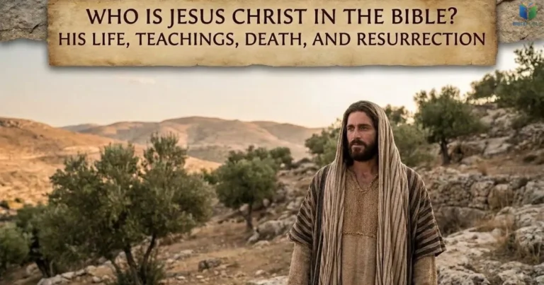 Who Is Jesus Christ in the Bible, shown as Jesus in historically inspired Judean clothing.